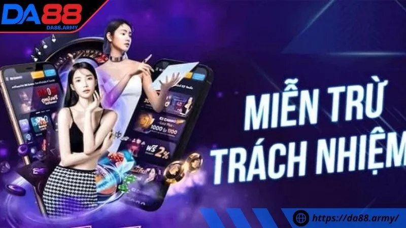 Miễn trừ trách nhiệm đối với lỗi do người dùng